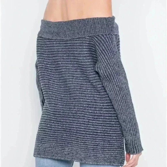 Navy Knit Sweater - Picture 2 of 4